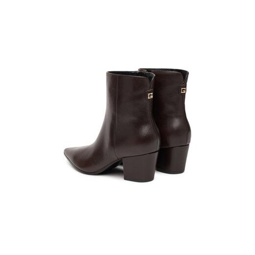 Guess Botki FLFHAL LEA10 Brązowy Guess 40 MODIVO