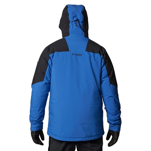 Columbia Kurtka zimowa &quot;PowBound&quot; w kolorze niebiesko-czarnym Columbia L wyprzedaż Limango Polska