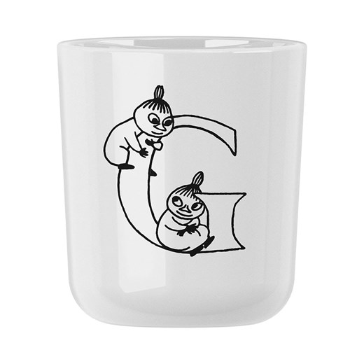 RIG-TIG Kubek &quot;Moomin ABC - G&quot; w kolorze białym - 200 ml ze sklepu Limango Polska w kategorii Kubki - zdjęcie 185733322