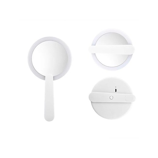 DAM Lustro LED w kolorze białym Dam onesize promocyjna cena Limango Polska