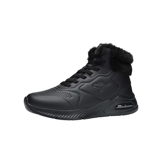 Kangaroos Sneakersy &quot;K-PLN Dreams Mid&quot; w kolorze czarnym ze sklepu Limango Polska w kategorii Buty zimowe dziecięce - zdjęcie 185733512