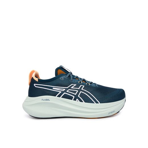 Buty do biegania Asics Gel-Nimbus 27 Tr 1011C136 Zielony ze sklepu eobuwie.pl w kategorii Buty sportowe męskie - zdjęcie 185733572