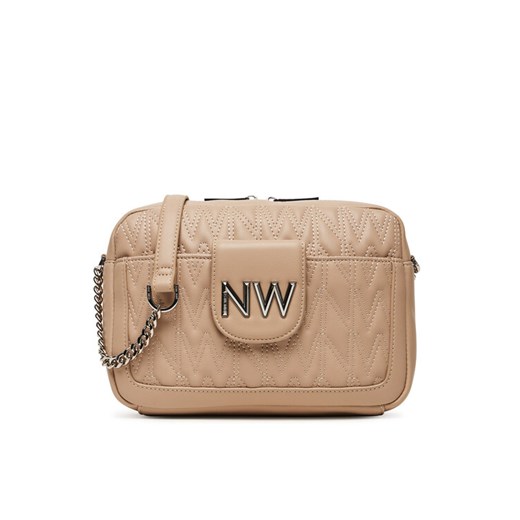 Torebka Nine West CEO-Astoria-Allure-01-LX10166 Beżowy ze sklepu eobuwie.pl w kategorii Listonoszki - zdjęcie 185733624