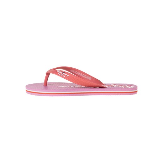 Pepe Jeans FOOTWEAR Japonki w kolorze czerwonym ze sklepu Limango Polska w kategorii Klapki damskie - zdjęcie 185734204