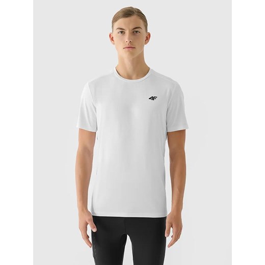 4F Koszulka funkcyjna w kolorze białym ze sklepu Limango Polska w kategorii T-shirty męskie - zdjęcie 185734590