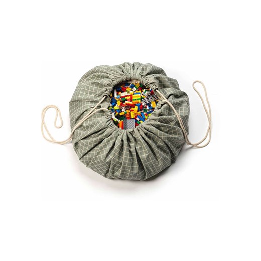 Play &amp; Go Torba w kolorze zielonym - Ø 140 cm ze sklepu Limango Polska w kategorii Akcesoria i przechowywanie - zdjęcie 185734611