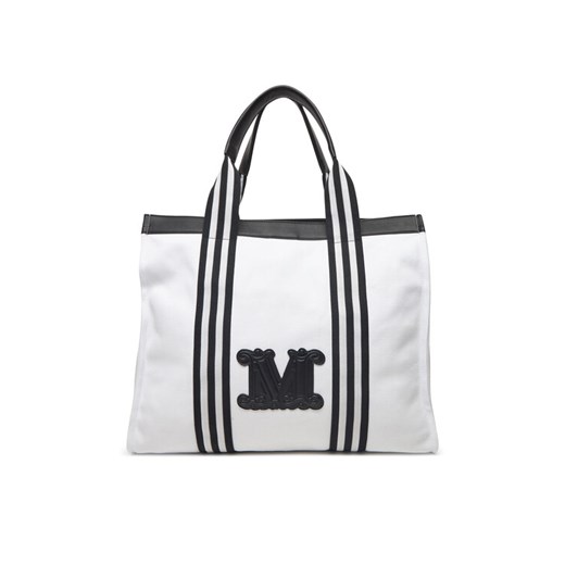 Torba Max Mara Beachwear 2516511019650 Biały ze sklepu eobuwie.pl w kategorii Torby Shopper bag - zdjęcie 185734712