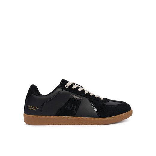 Sneakersy Aeronautica Militare 252SC0315UPL00244 Czarny ze sklepu eobuwie.pl w kategorii Buty sportowe męskie - zdjęcie 185734734