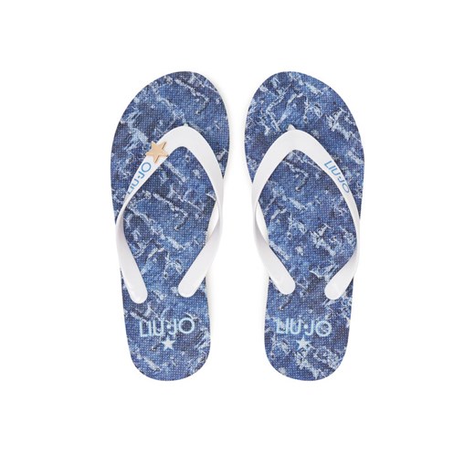 Japonki Liu Jo Ciabatta VA5187 E1005 Niebieski ze sklepu eobuwie.pl w kategorii Klapki damskie - zdjęcie 185734750
