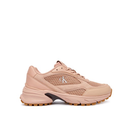 Sneakersy Calvin Klein Hike Runner Mesh Mix Ck YW0YW01994 Pomarańczowy ze sklepu eobuwie.pl w kategorii Buty sportowe damskie - zdjęcie 185734752