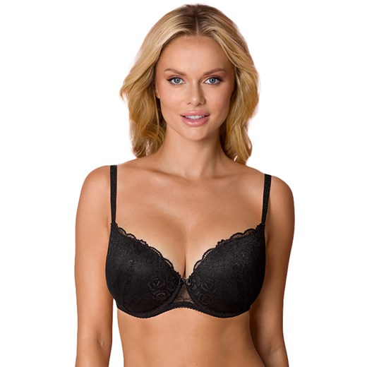 Biustonosz push-up Vena VB-1235 czarny ze sklepu kontri.pl w kategorii Biustonosze - zdjęcie 185735693