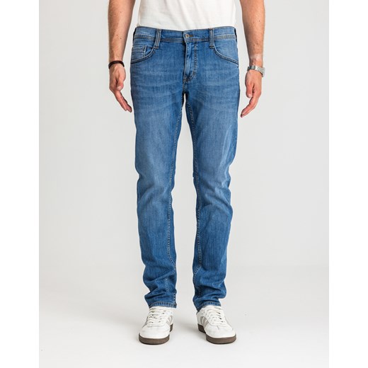 Męskie Spodnie Jeansowe Mustang Style Oregon Tapered Denim Blue 1017123 5000 682 ze sklepu YouNeedit.pl w kategorii Jeansy męskie - zdjęcie 185735872
