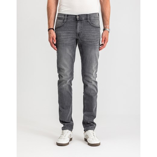 Męskie Spodnie Jeansowe Mustang Style Oregon Tapered Denim Black 1017124 4000 203 ze sklepu YouNeedit.pl w kategorii Jeansy męskie - zdjęcie 185735881