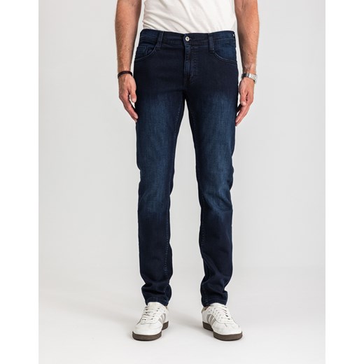 Męskie Spodnie Jeansowe Mustang Style Oregon Tapered Denim Blue 1017122 5000 801 ze sklepu YouNeedit.pl w kategorii Jeansy męskie - zdjęcie 185735901
