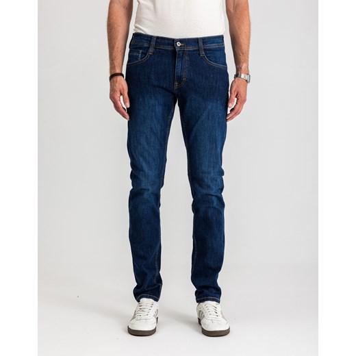 Męskie Spodnie Jeansowe Mustang Style Oregon Tapered Denim Blue 1017123 5000 882 ze sklepu YouNeedit.pl w kategorii Jeansy męskie - zdjęcie 185735933