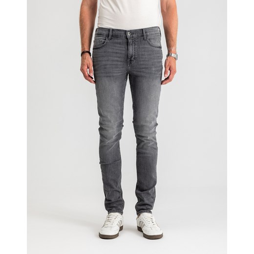 Męskie Spodnie Jeansowe Mustang Style Frisco Skinny Denim Black 1017118 4000 203 ze sklepu YouNeedit.pl w kategorii Jeansy męskie - zdjęcie 185735964