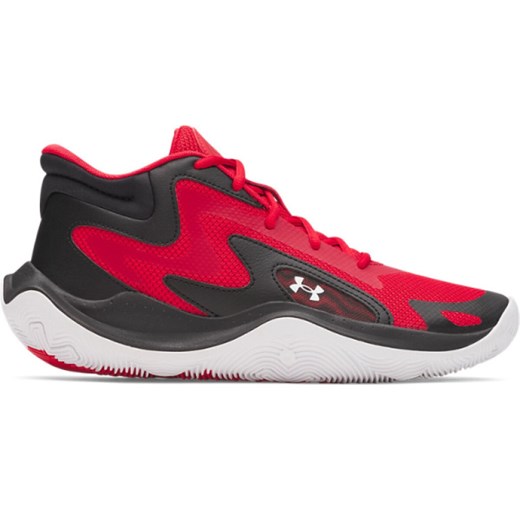 Buty do koszykówki uniseks Under Armour UA JET \'25 - czerwone ze sklepu Sportstylestory.com w kategorii Buty sportowe męskie - zdjęcie 185736722