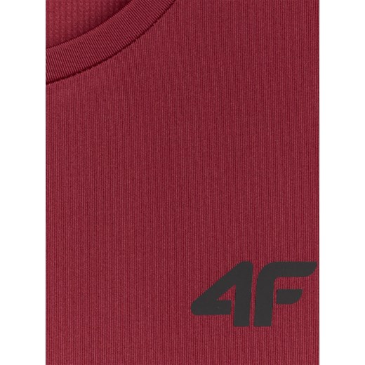 Męski tank top treningowy 4F 4FWAW25TFSLM574 - czerwony ze sklepu Sportstylestory.com w kategorii T-shirty męskie - zdjęcie 185736763