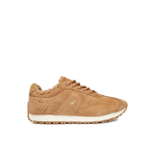 Sneakersy Beverly Hills Polo Club EO-V12-1187 Brązowy ze sklepu eobuwie.pl w kategorii Buty sportowe damskie - zdjęcie 185736890