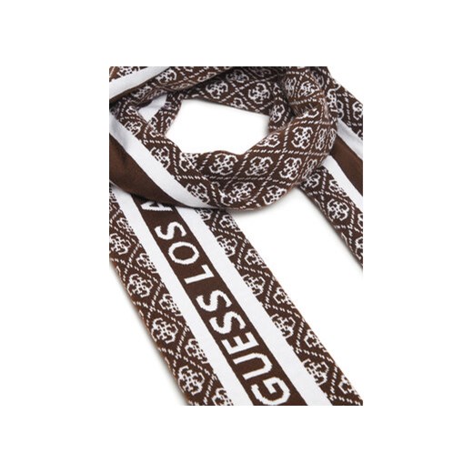 Szalik Guess W4BZ22 Z3JD2 Brązowy Guess OS eobuwie.pl