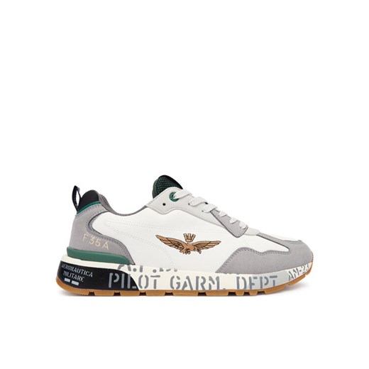 Aeronautica Militare Sneakersy 252SC0276UCT03380 Biały ze sklepu MODIVO w kategorii Buty sportowe męskie - zdjęcie 185737433