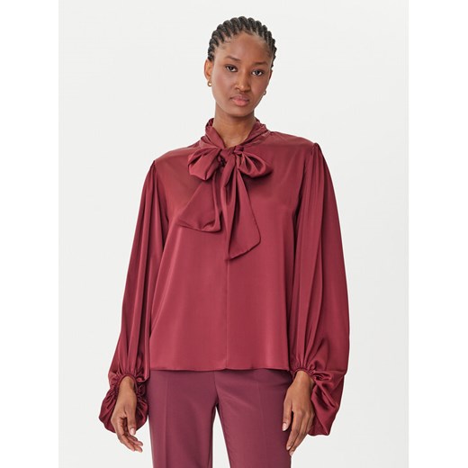 Rinascimento Bluzka CFC0126202003 Bordowy Loose Fit ze sklepu MODIVO w kategorii Bluzki damskie - zdjęcie 185737442