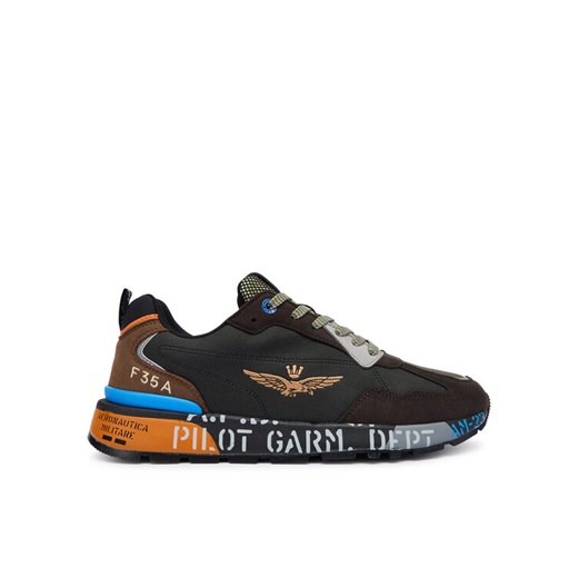 Aeronautica Militare Sneakersy 252SC0276UCT03380 Czarny ze sklepu MODIVO w kategorii Buty sportowe męskie - zdjęcie 185737511