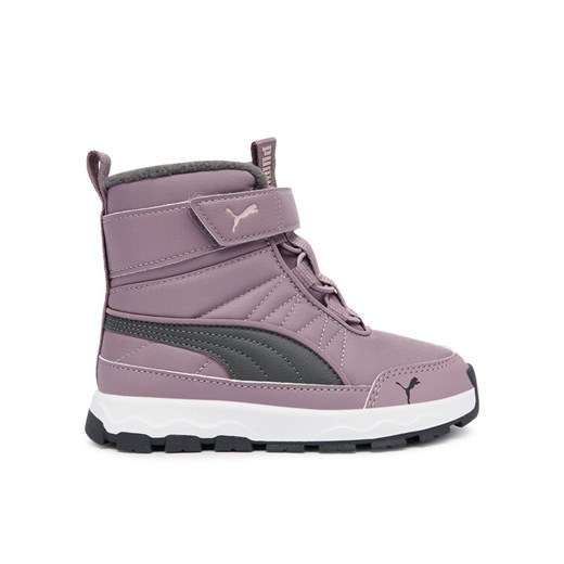 Puma Śniegowce Evolve Boot Ac+ Ps 392645 09 Fioletowy ze sklepu MODIVO w kategorii Buty zimowe dziecięce - zdjęcie 185737562