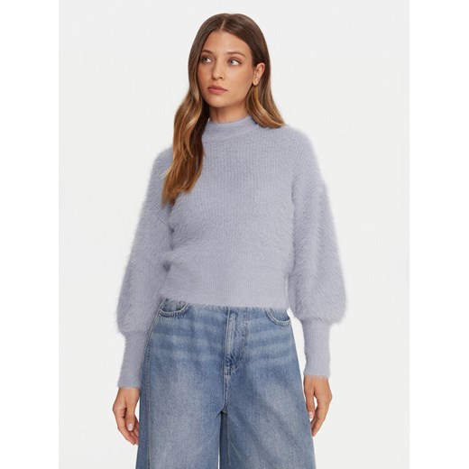 Guess Sweter W4BR25 Z3BH0 Niebieski Regular Fit ze sklepu MODIVO w kategorii Swetry damskie - zdjęcie 185737654