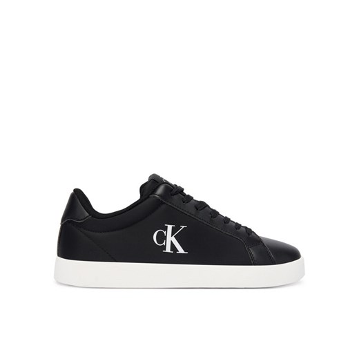 Calvin Klein Sneakersy 3 Cupsole Laceup Pu Mg YW0YW01781 Czarny ze sklepu MODIVO w kategorii Buty sportowe damskie - zdjęcie 185737660