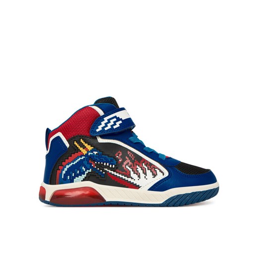 Geox Sneakersy J Inek J569CA 05411 C0833 D Niebieski ze sklepu MODIVO w kategorii Buty zimowe dziecięce - zdjęcie 185737770