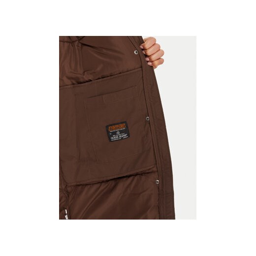 Guess Jeans Kurtka zimowa W4BL24 WGII2 Brązowy Regular Fit XS MODIVO