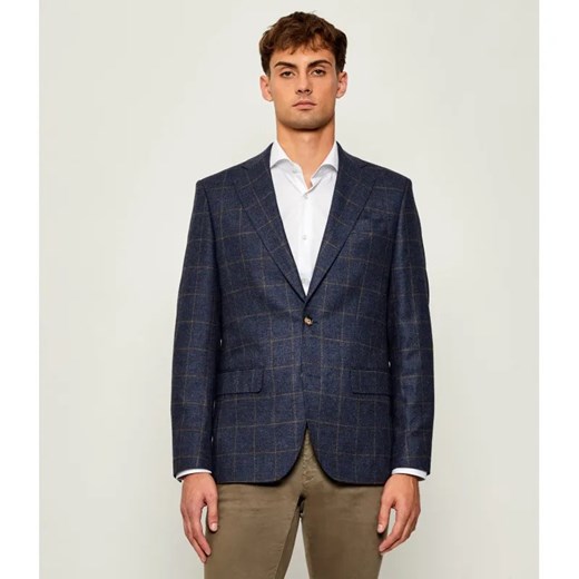 Sand Copenhagen Wełniana marynarka Star Napoli 1/2 | Regular Fit | z dodatkiem kaszmiru ze sklepu Gomez Fashion Store w kategorii Marynarki męskie - zdjęcie 185739943