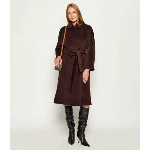Marella Wełniany płaszcz ENGLISH ze sklepu Gomez Fashion Store w kategorii Płaszcze damskie - zdjęcie 185741001