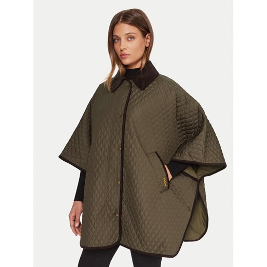 Barbour Kurtka przejściowa Oakham LQU1857GN91 Zielony Regular Fit ze sklepu MODIVO w kategorii Kurtki damskie - zdjęcie 185741462