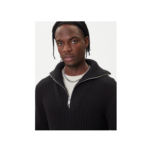 HUGO Sweter Srigg 50547002 Czarny Relaxed Fit XXL MODIVO