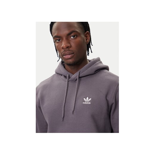 adidas Bluza Trefoil Essentials JW1063 Szary Regular Fit M MODIVO