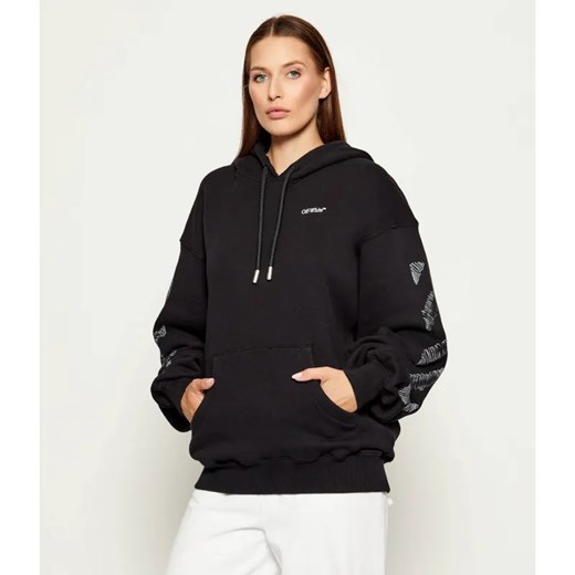 OFF-WHITE Bluza | Oversize fit ze sklepu Gomez Fashion Store w kategorii Bluzy damskie - zdjęcie 185742223