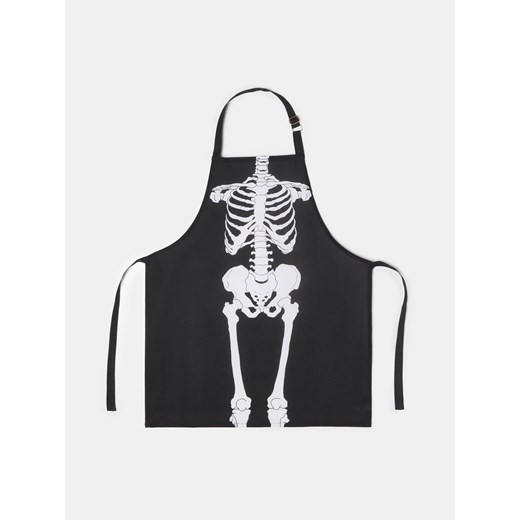 Sinsay - Fartuch kościotrup - czarny Sinsay One Size Sinsay