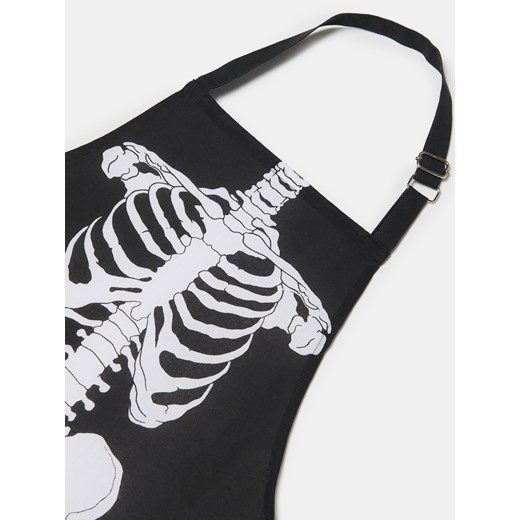 Sinsay - Fartuch kościotrup - czarny Sinsay One Size Sinsay