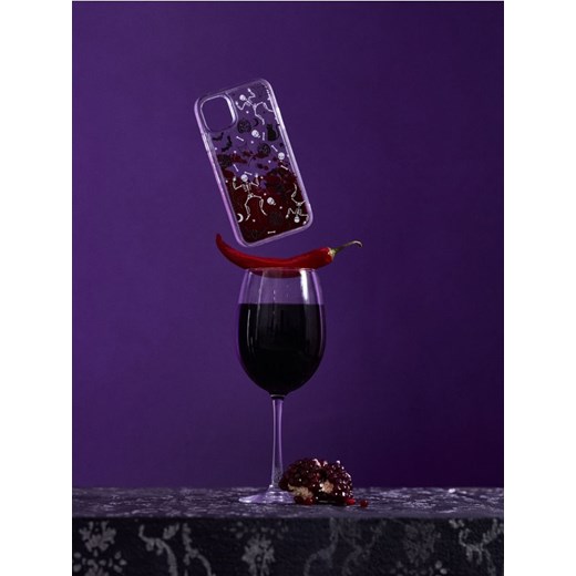 Sinsay - Etui na iPhone 11/XR z motywem halloweenowym - wielobarwny ze sklepu Sinsay w kategorii Etui - zdjęcie 185745543