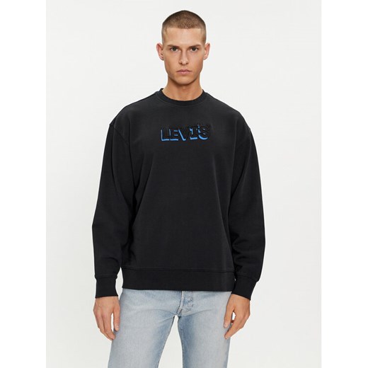 Levi's® Bluza Graphic 38712-0245 Czarny Relaxed Fit ze sklepu MODIVO w kategorii Bluzy męskie - zdjęcie 185745581