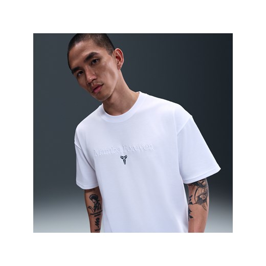 Męski T-shirt do koszykówki Dri-FIT Kobe - Biel ze sklepu Nike poland w kategorii T-shirty męskie - zdjęcie 185745890