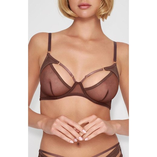 Marilyn biustonosz miękki soft Brown Sand, Kolor brązowy, Rozmiar 65D, Marilyn ze sklepu Intymna w kategorii Biustonosze - zdjęcie 185746004
