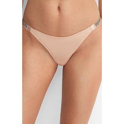Marilyn beżowe stringi damskie Mon Bijou Secret, Kolor beżowy, Rozmiar L, Marilyn ze sklepu Intymna w kategorii Majtki damskie - zdjęcie 185746084