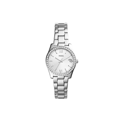 Fossil Zegarek Scarlette ES4317 Srebrny ze sklepu MODIVO w kategorii Zegarki - zdjęcie 185746471