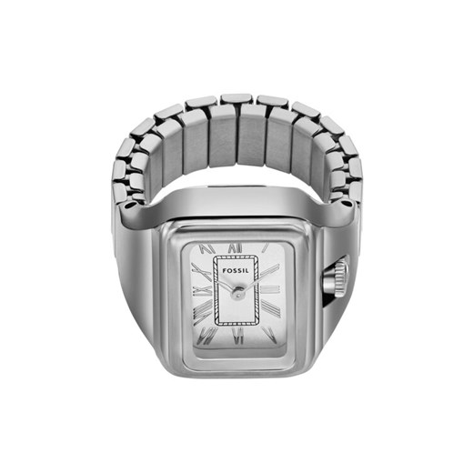Fossil Zegarek Watch Ring ES5344 Srebrny ze sklepu MODIVO w kategorii Zegarki - zdjęcie 185746473