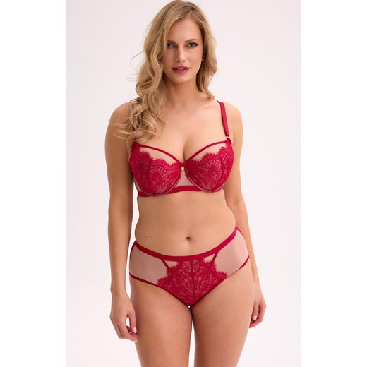Gaia figi damskie Aina 1273, Kolor czerwony, Rozmiar 2XL, Gaia ze sklepu Primodo w kategorii Majtki damskie - zdjęcie 185749942