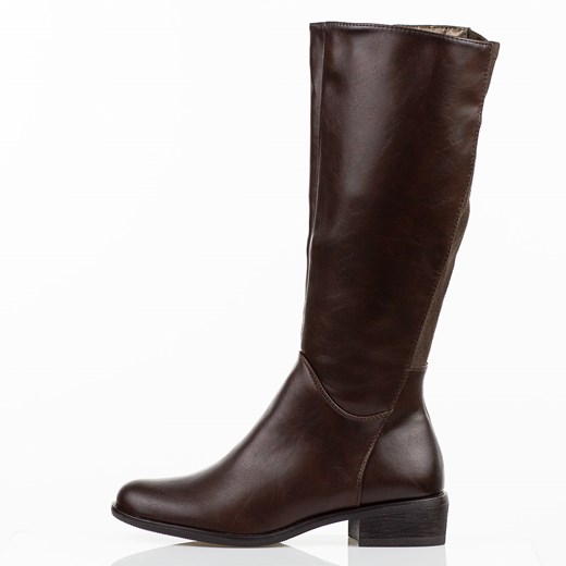 Brązowe kozaki damskie Jezzi Asa198-19 Jezzi 41 suzana.pl