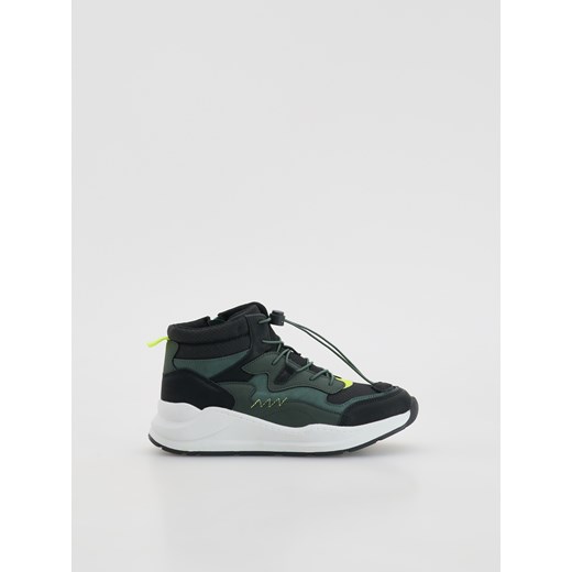Reserved - Buty sportowe za kostkę - morski ze sklepu Reserved w kategorii Buty sportowe dziecięce - zdjęcie 185750294